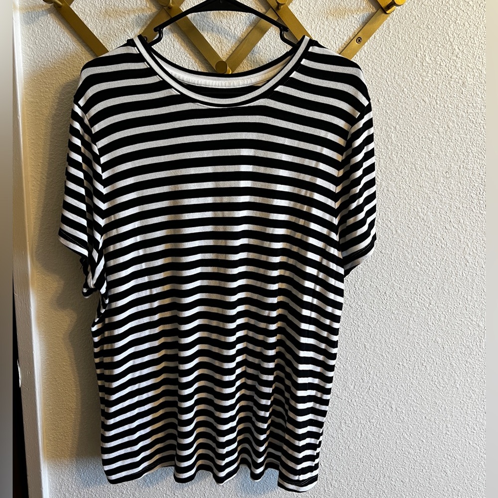 Black and White Striped shirt
